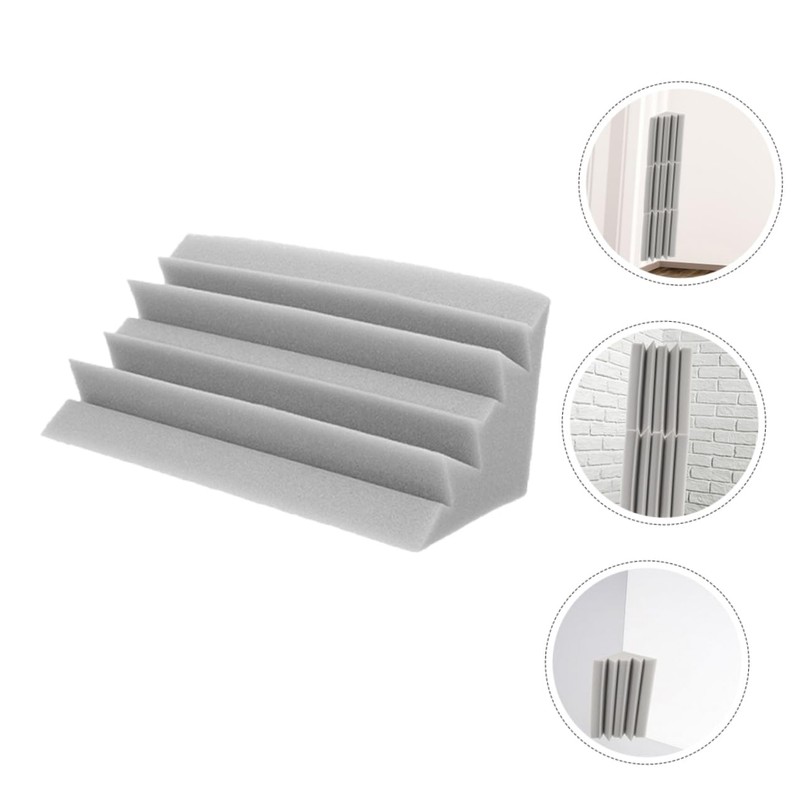 CORHAD Low Frequency Sound Insulation Cotton 6pcs Soundproofing Panels Wall