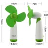 JDYYICZ Mini Handheld Fan Personal Fan Battery Soft Foam Blades