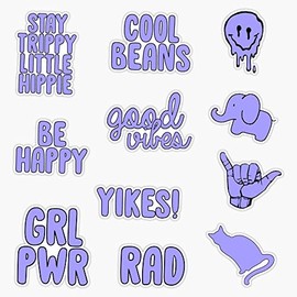 Leyland Designs Variety Pack Sticker Outdoor Rated Vinyl Sticker Decal for Windows, Bumpers, Laptops or Crafts 5"