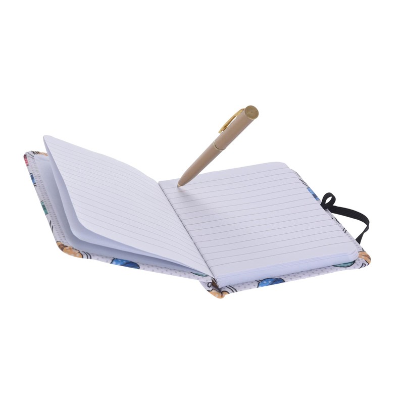 GRL PWR Notebook A6 Lined with Elastic Band, Hard Cover