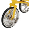Toy Tricycle Model 3D Car Model Removable Tricycle Ornament Metal