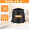 LYIYEYAN 6Pcs Bed Risers, Nonslip Round Furniture Risers, Stable Bed