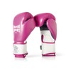 Paffen Sport «FIT» Boxing Gloves for Training, Pink/White, 8UZ