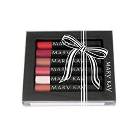 Mary Kay Nourishine Plus Lip Gloss Set (Rock n Red, Sparkle Berry, Fancy Nancy, Pink Luster, Silver Moon and Cafe au Lait)