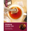 TeeLux Chaga Tea Bags, Pure & Natural Chaga Mushroom Tea,