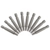 LDEXIN 10Pcs Square Drill Bit Set 1/4 Inch Hex Shank
