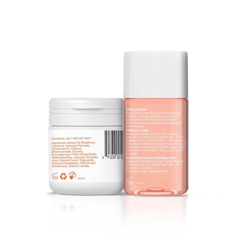 Bio-Oil Travel Skincare Bundle for Scars, Stretch Marks, and Dry