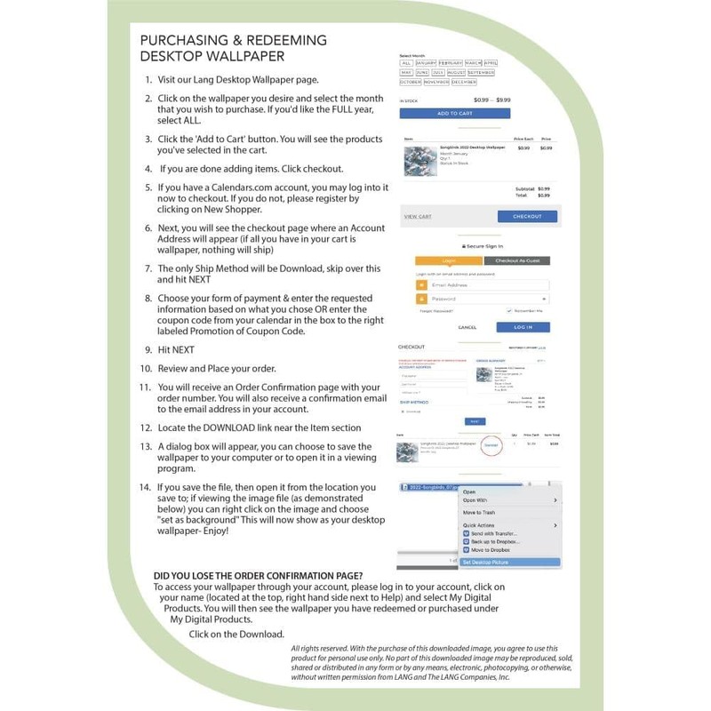 LANG Old Glory 2024 Wall Calendar (24991001934)