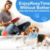 Moorstdel Interactive Dog Toy With Bouncing and Squeaking Ball, Washable