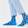 Happy Socks Unisex Large Dot Printed Socks, Colourful, UK 7-12,