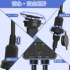 Outdoor Waterproof Timer Outlet with Cap, Digital LCD Display, Button