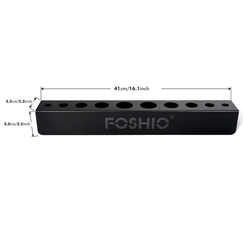 FOSHIO Car Detailing Brush Holder with The Mounting Hardware, Durable