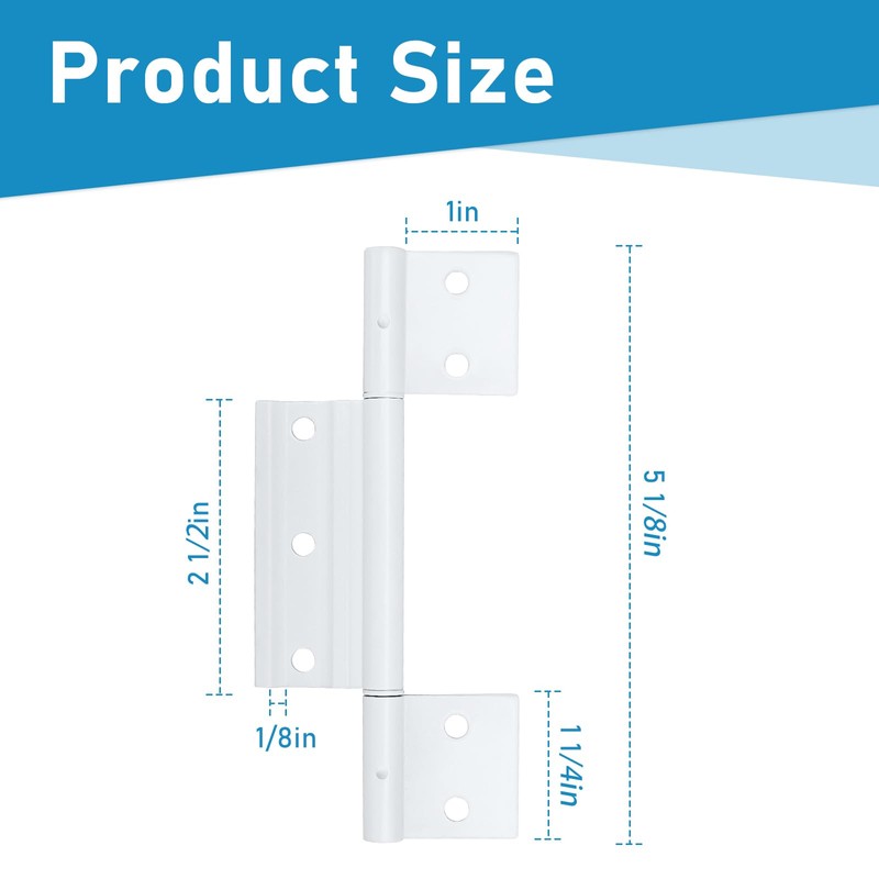 PalpitateC 3 Packs Storm Door Hinges Replacement fits for Larson