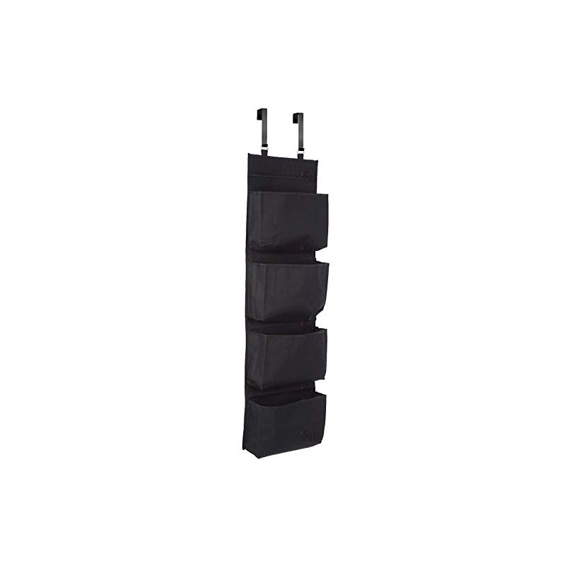 YNR NEW 4 SECTION OVER DOOR HANGING WARDROBE STORAGE UNIT