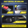 Nilight Truck Tailgate Light Strip 60" Aluminum FrameTriple Row Light