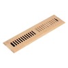 Homewell White Oak Wood Floor Register, Drop in Vent Cover