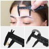 QUARKZMAN Mini Plastic Vernier Caliper 80 mm 3 Inch Vernier