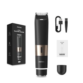Enchen Depiladora Eléctrica 2 en 1 A3 | Negro, 8000 RPM, carga rápida Tipo-C, masculino y femenino, portátil