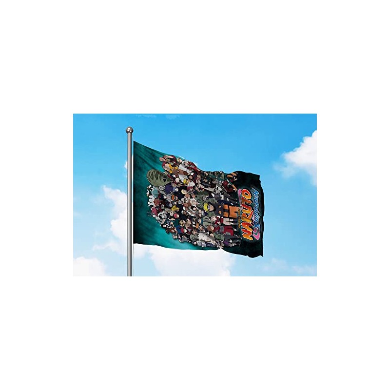 Naruto Shippuden Characters Poster Flag - 36" x 60"