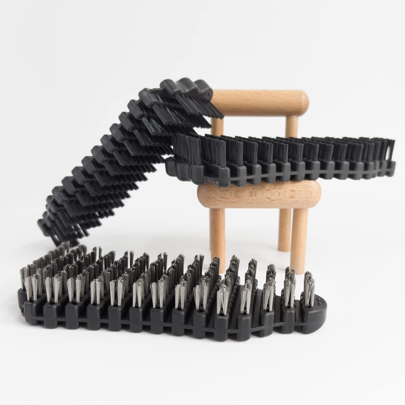 Barbell Brush Barbell Cleaning kit Wire Brush for Cleaning Weight