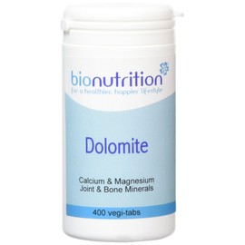 Bio Nutrition Dolomite - Joint & Bone Health Supplement - 400 vegi-tabs