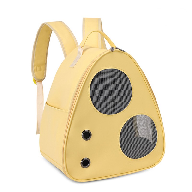 Triangle Pet Carrier Backpack Large Capacity Portable Breathable Multi Functional