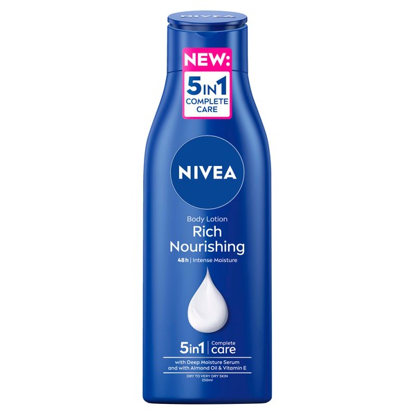 Nivea Rich Nourishing Body Moisturiser 250 ml