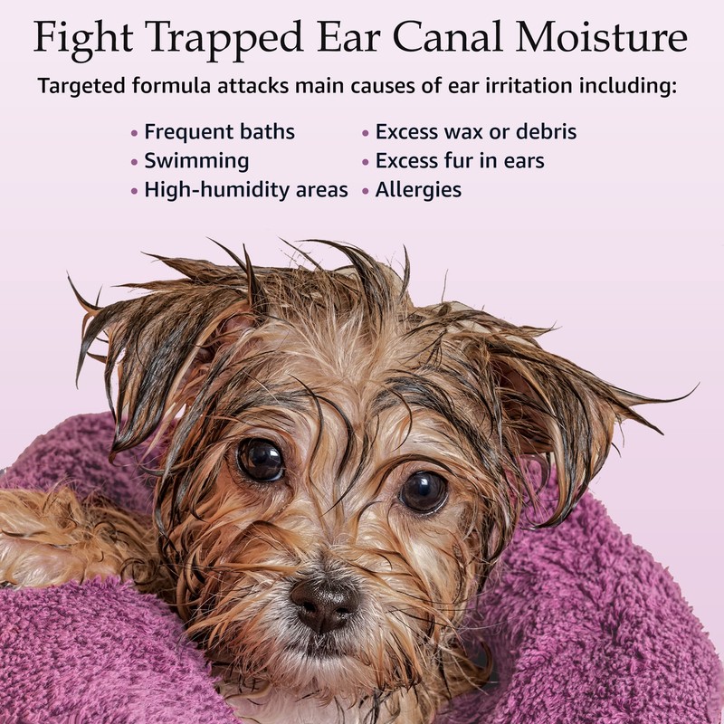 Ear Cleansing Solution for Dogs and Cats - Pet Ear