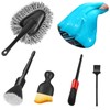 Fitosy Car Interior Duster Detail Brush Cleaning Gel Kit, Soft