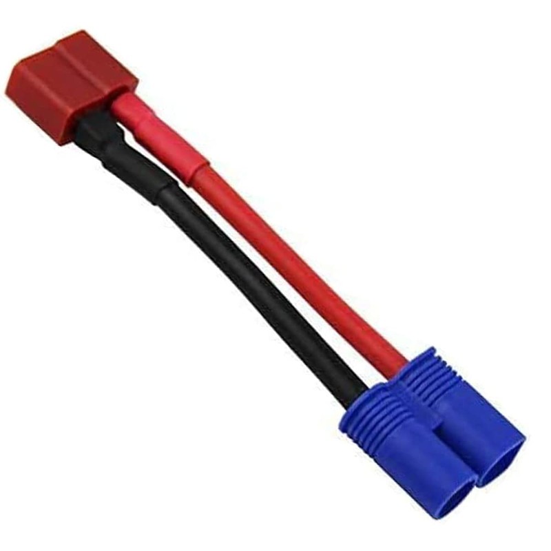 JIECHUN 4pcs RC LiPo Battery Connector Adapter Compatible with EC3