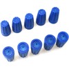 Longdex Waterproof Wire Connector 10PCS Blue Waterproof Weatherproof Twist-On Grease