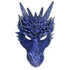 HMS Unisex-Adult's Supersoft Dragon Mask-BL, Blue, One Size
