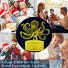 POSSHE Octopus Night Light, 3D Illusion Night Light Lamp, Octopus