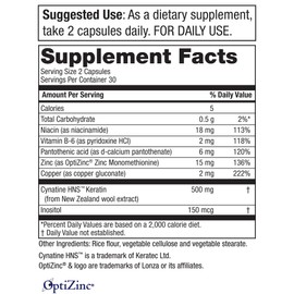 Purity Products MyKeratin ProClinical Advanced Hair Therapy Reduces Hair Loss & Increases Hair Strength, Shine & Luster - Next Generation Keratin Hair, Skin & Nails Super Formula - 60 Veg Capsules