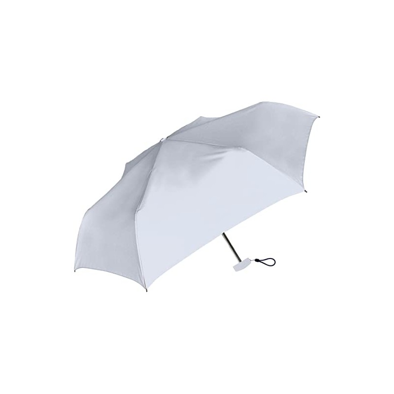 Nakatani 723-002 Folding Umbrella, Flat Sax Plain, Hand Opening, Lightweight,