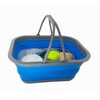 SAMMART Collapsible Tub with Handle 15L (4 Gallon) - Portable