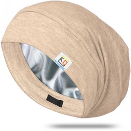 KONPAYDE Silk Bonnet for Sleeping Women-Satin Bonnet for Curly Hair -Hair Bonnet for Sleeping for Prevent Hair from Curling
