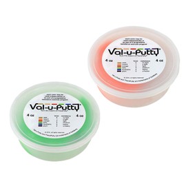 Val-u-Putty Exercise Putty - Orange, Lime - 4 oz Each - Bundle