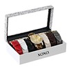 XOXO Women's XO9065 Analog Display Analog Quartz Gold-Tone Watch with