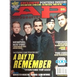 Alternative Press Magazine "A Day To Remember" 310.1 May 2014