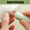 YEQIN 3PCS 2 in 1 Needle Threader Seam Ripper, Upgraded