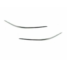 2PCS Car Front Bumper Molding Chrome Strip Trim Cover Left Right For Mercedes-Benz W211 E320 E350 AMG A2118852321 A2118852421