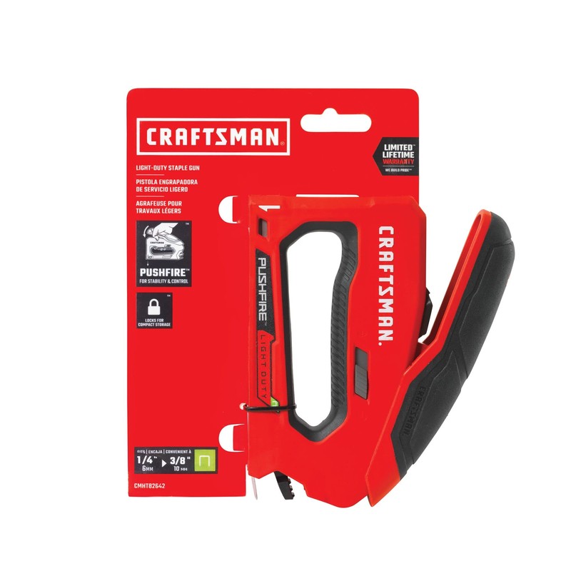 CRAFTSMAN PushFire Reverse Squeeze Stapler (CMHT82642)
