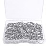 100 Pcs Split Ring, Small Key Rings Bulk Split Keychain
