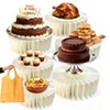6Pcs Foldable Buffet Risers, Food Risers Display Stands For Party