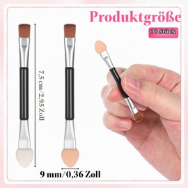 TIESOME Pack of 30 Double Headed Eyeshadow Brushes, Eyeshadow Applicator