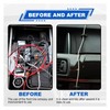 ZIMISI Car Cable Clips, Strong Adhesive Cord Holder Cable Line