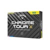 Callaway CHROME TOUR X YLW 24 Triple Track Golf Balls,