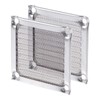 sourcing map Pack of 2 60 mm Filter Grid Stainless
