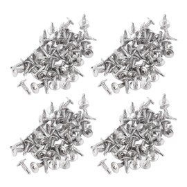 200Pcs Self Drilling Screw M4.2x13 Round Washer Head Stainless Steel Fastener Set Kit